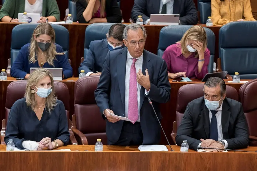 El consejero de Educaci&oacute;n, Ciencia y Universidades de la Comunidad de Madrid, Enrique Ossorio.