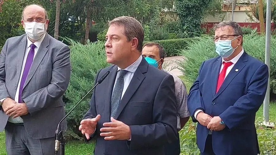 El presidente de Castilla-La Mancha, Emiliano Garc&iacute;a-Page, en un acto en Cuenca