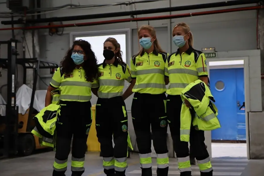 Nuevo uniforme para las mujeres del Samur-PC