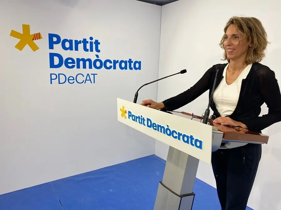 La secretaria general del PDeCAT, &Agrave;ngels Chac&oacute;n