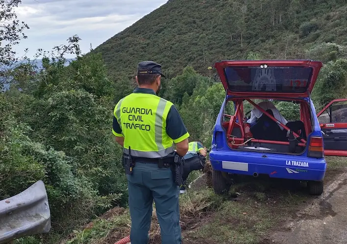 Accidente mortal en el Rallye Villa de Llanes.