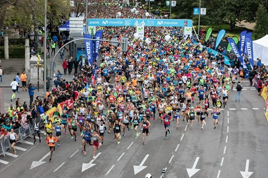 Archivo - Medio Marat&oacute;n de Madrid