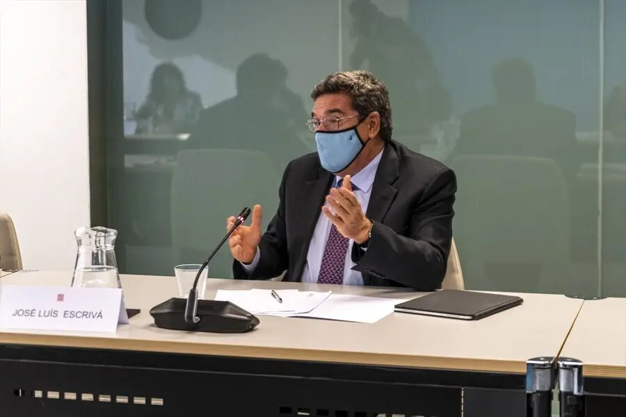 El ministro de Inclusi&oacute;n, Seguridad Social y Migraciones, Jos&eacute; Luis Escriv&aacute;