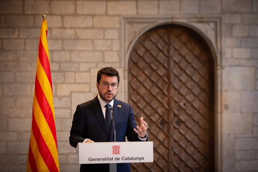 El presidente de la Generalitat, Pere Aragon&egrave;s. ARCHIVO.