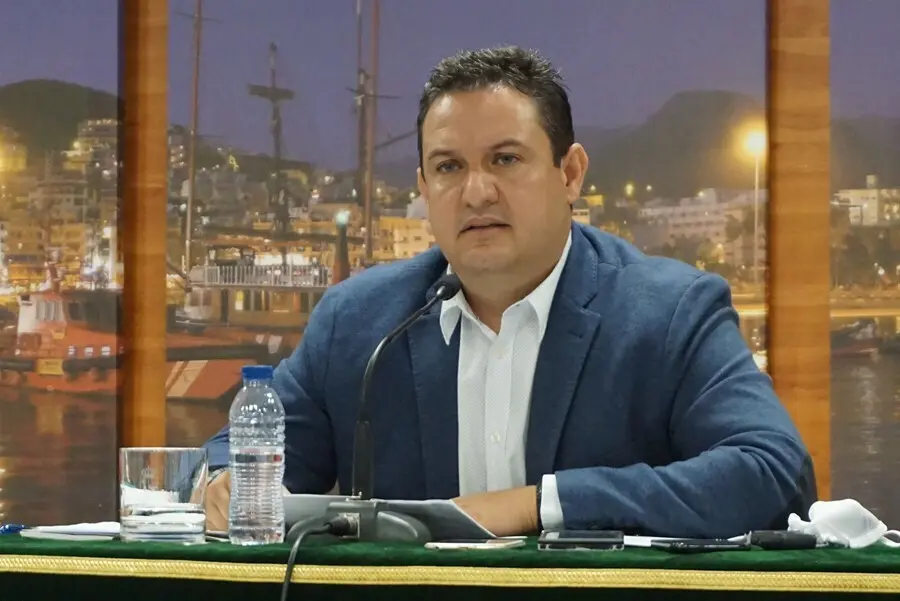 Archivo - El alcalde de Arona, Juan Jos&eacute; Mena