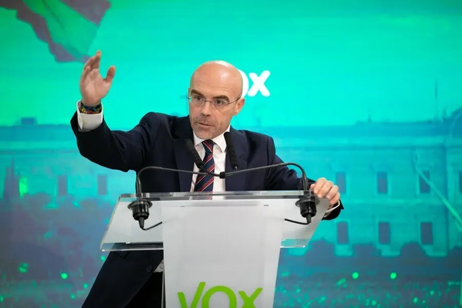 El eurodiputado y portavoz del Comit&eacute; de Acci&oacute;n Pol&iacute;tica de Vox, Jorge Buxad&eacute;