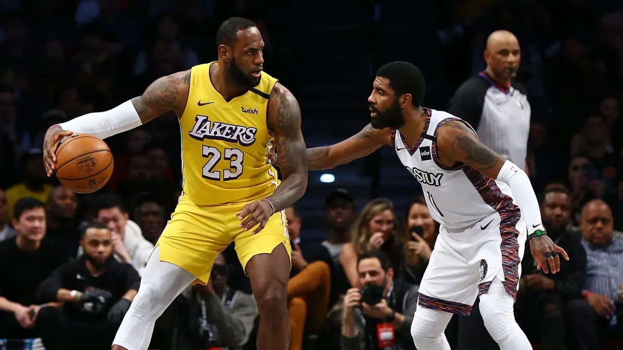 Lebron James y Kyrie Irving. / NBA