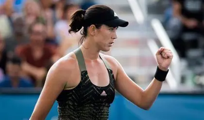 La tenista espa&ntilde;ola Garbi&ntilde;e Muguruza. EFE