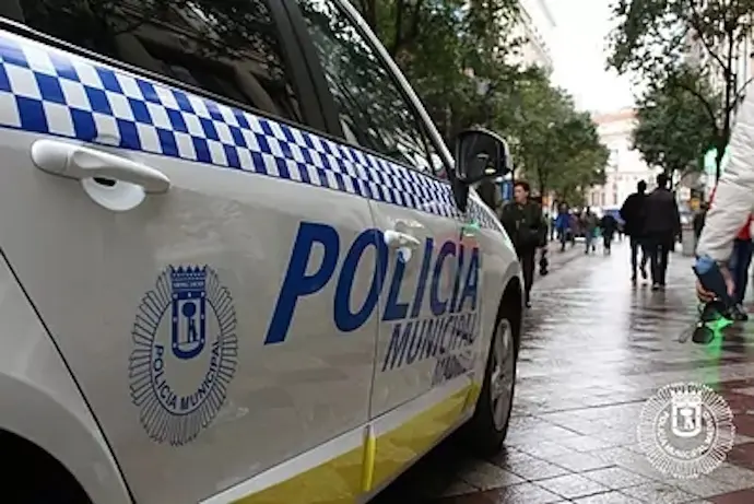 Imagen de archivo de una patrulla de la Polic&iacute;a Municipal en el centro de Madrid.POLIC&Iacute;A MUNICIPAL