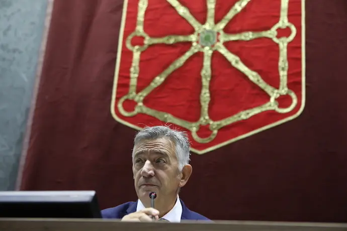 El senador navarro de Geroa Bai Koldo Mart&iacute;nez. / David Domench / Europa Press