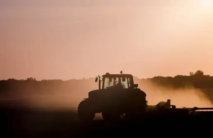 Tractor en extremadura.