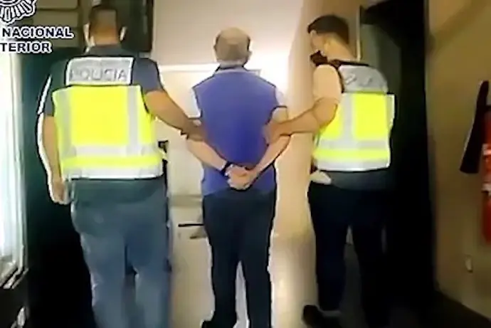 Hugo 'El Pollo' Carvajal, detenido en Madrid el pasado septiembre.