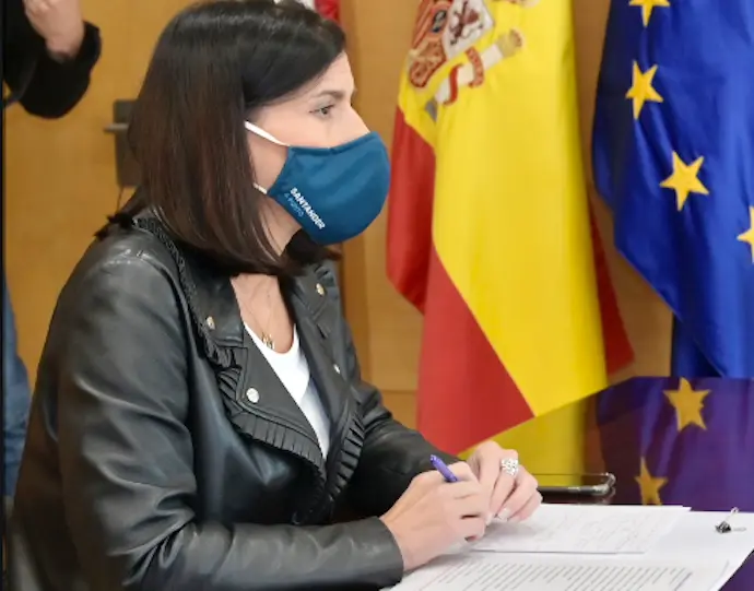 La alcaldesa de Santander, Gema Igual. / ALERTA