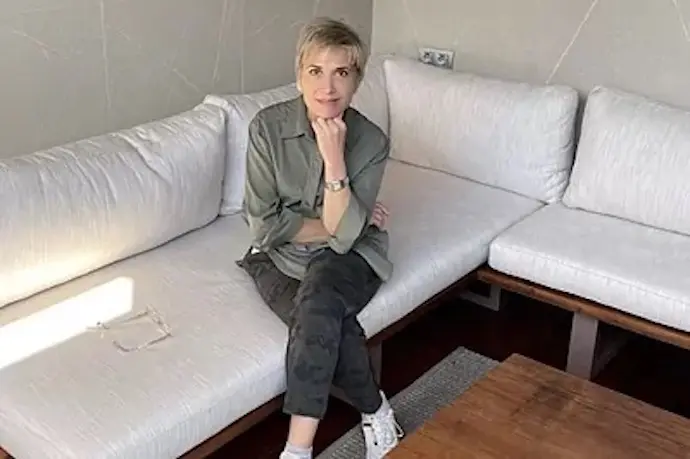 La periodista Julia Otero, en su publicaci&oacute;n de Instagram.