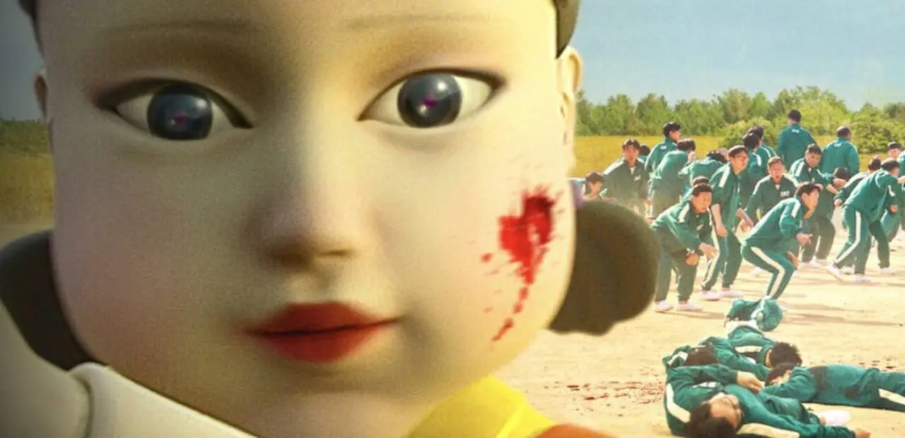 La ni&ntilde;a de la serie Juego del Calamar.
