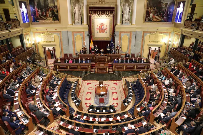 Inicio de una sesi&oacute;n en el Congreso de los Diputados.
Marta Fern&aacute;ndez / Europa Press