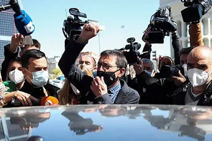 El cofundador de Podemos, Juan Carlos Monedero.EFE