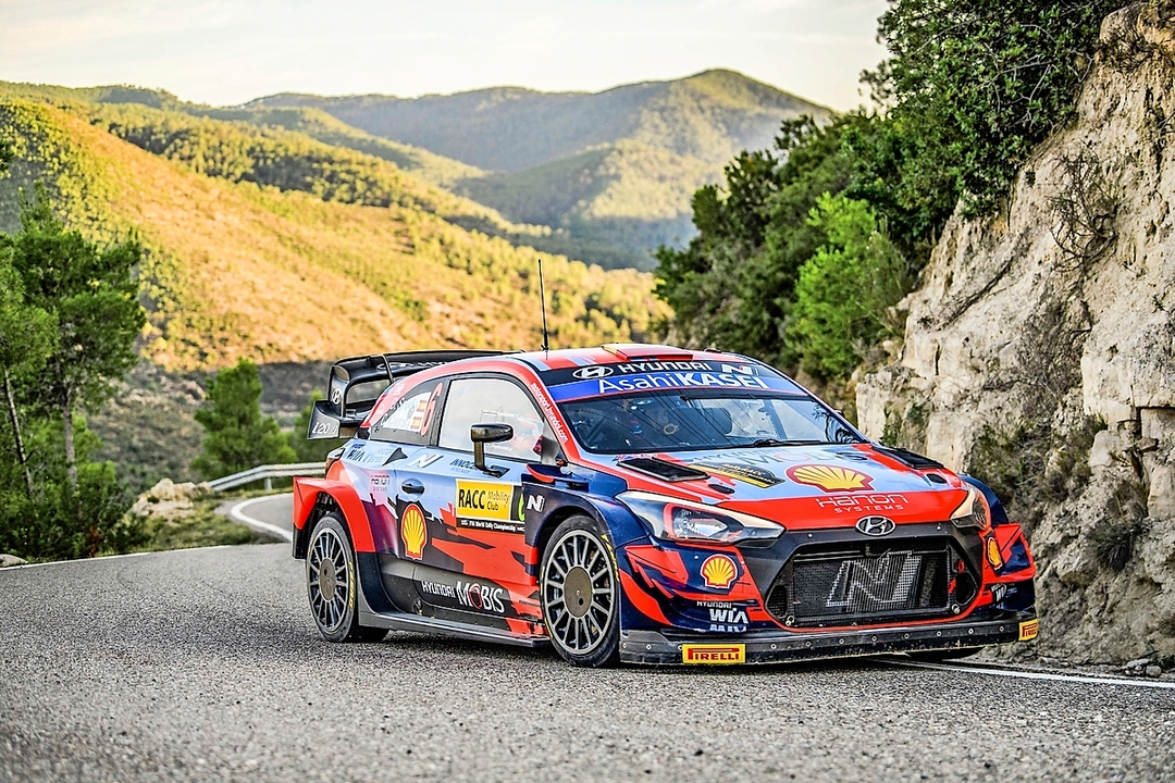 El piloto c&aacute;ntabro Dani Sordo en una de las pruebas del mundial de rallyes. / ALERTA