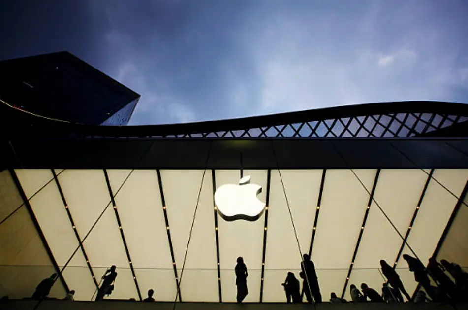 Apple Store en Guangzhou, provincia de Guangdong.