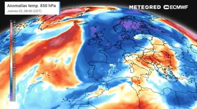 Info de Meteored.
