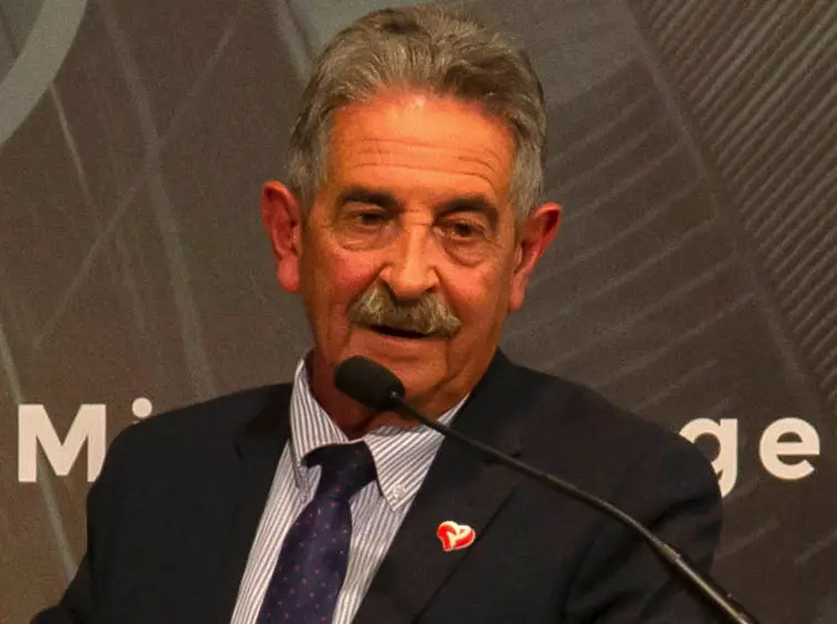 El presidente Miguel &Aacute;ngel Revilla.