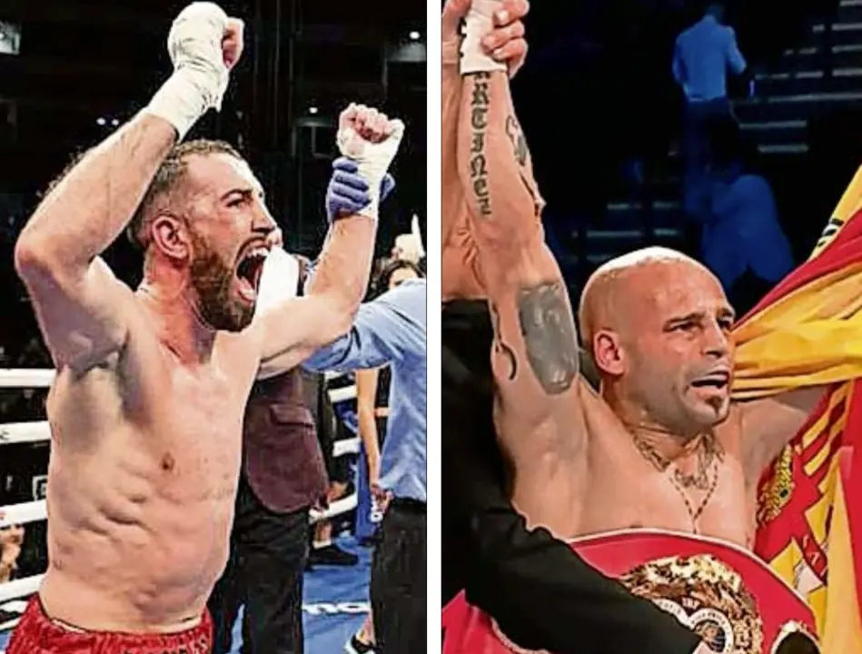 Sandor Mart&iacute;n, tras ganar a Mikey Garc&iacute;a en Fresno y Kiko Mart&iacute;nez, con el cintur&oacute;n mundial en Glasgow.