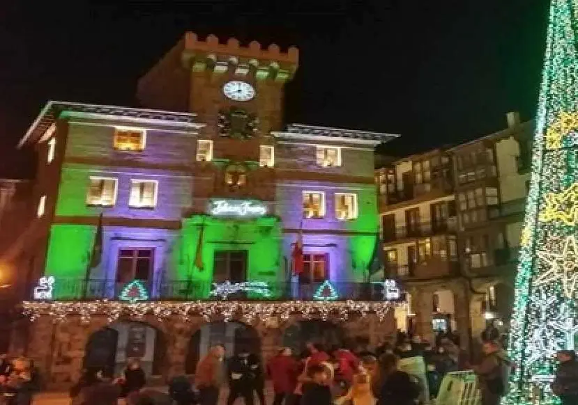 Luces de Navidad en 2020.