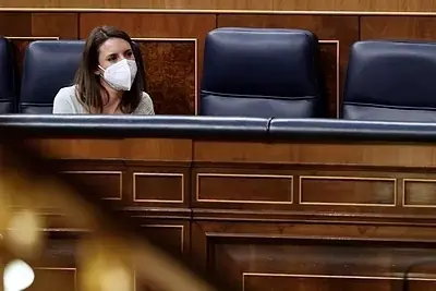 La ministra de Igualdad, Irene Montero, este mi&eacute;rcoles.EFE