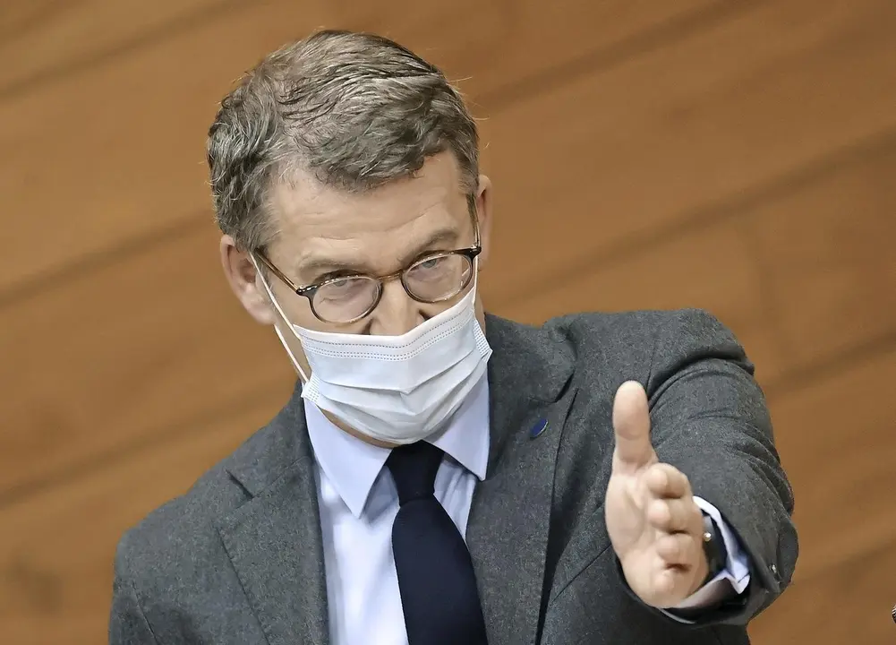 El presidente de Xunta de Galicia, Nu&ntilde;ez Feij&oacute;o. / jos&eacute; del olmo
