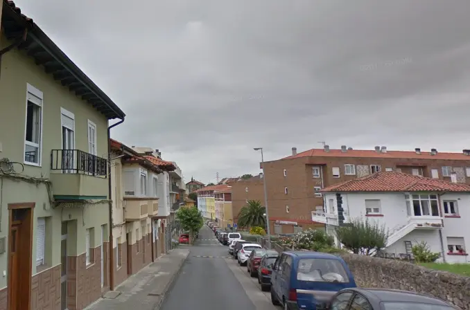 Calle Navarra en Astillero.
