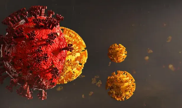La investigaci&oacute;n sobre la variante Omicron "sugiere que la enfermedad es menos grave que Delta y el virus original de Wuhan", seg&uacute;n un investigador. Fotograf&iacute;a: Simon Lehmann / Alamy
