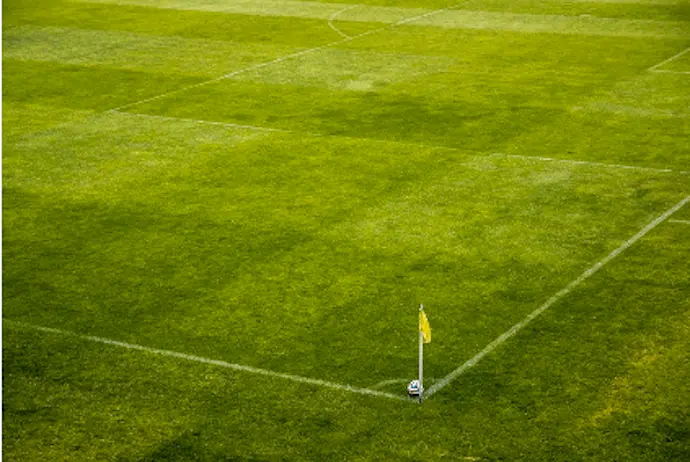 Corner de f&uacute;tbol.