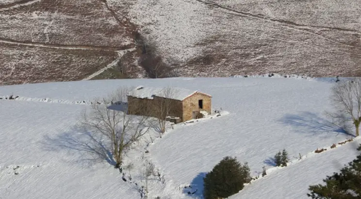 Caba&ntilde;a de Vega de Pas.