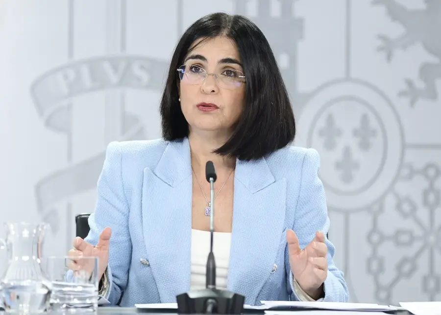 La ministra de Sanidad, Carolina Darias.