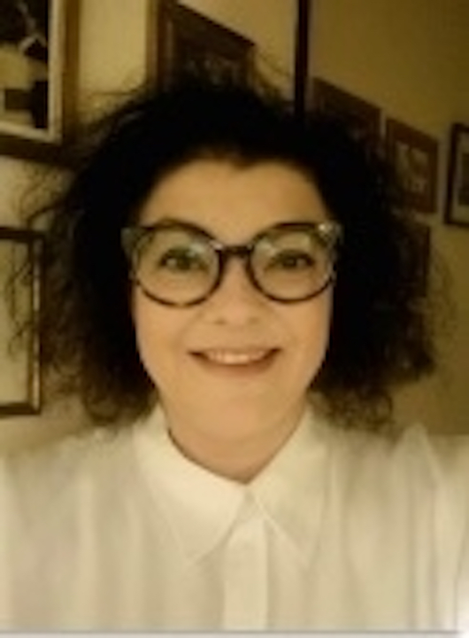 Olga Ag&uuml;ero, primera decana del Colegio de Periodistas de Cantabria.
