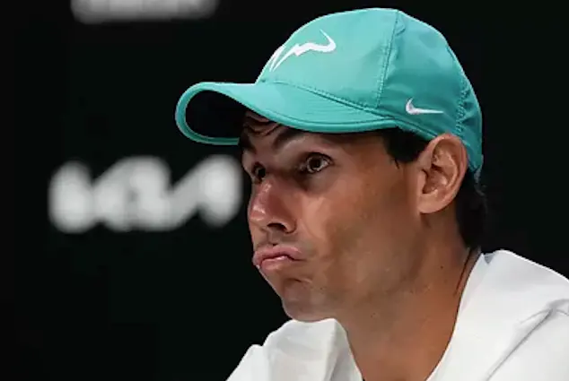 Rafa Nadal durante una rueda de prensa. / AP