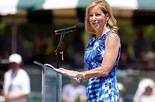 Chris Evert, en una imagen de archivo.Michael DwyerAP
