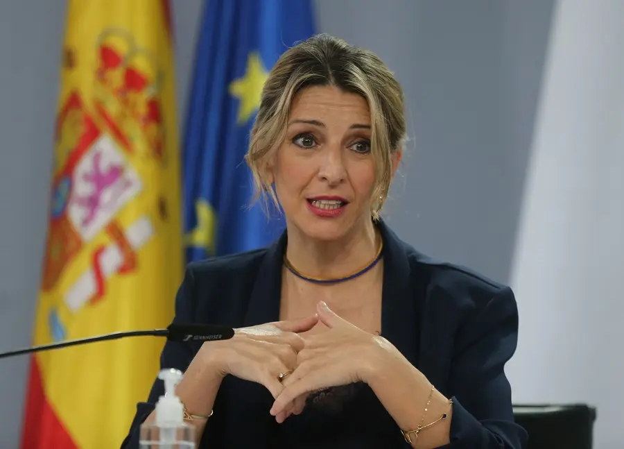 La vicepresidenta segunda y ministra de Trabajo y Econom&iacute;a Social, Yolanda D&iacute;az.