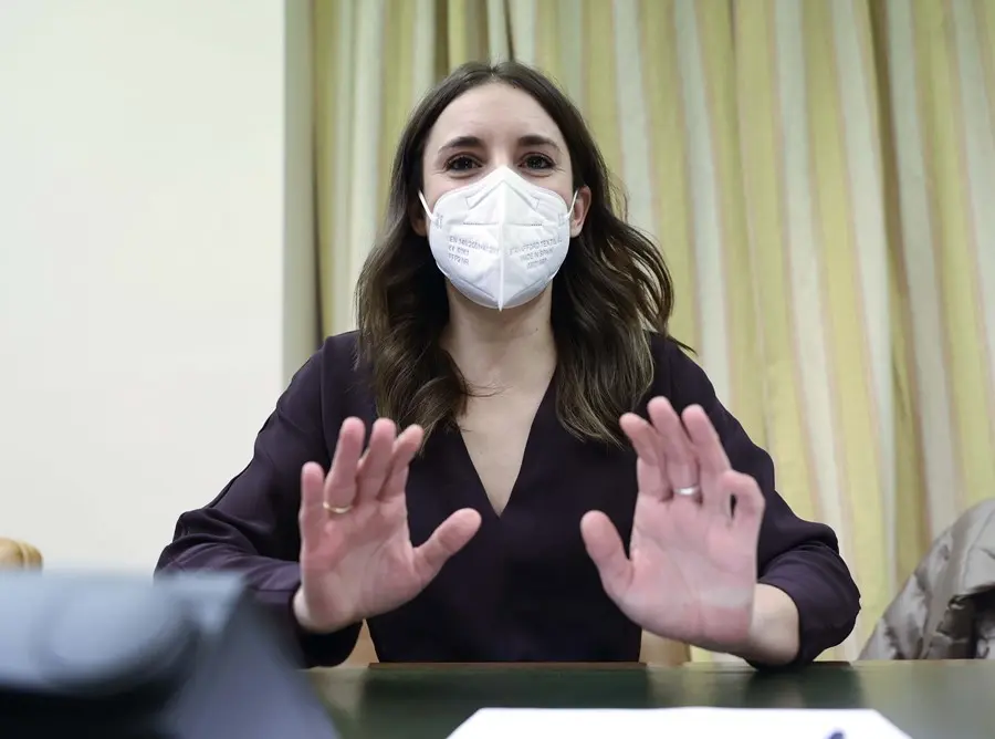 La ministra de Igualdad, Irene Montero, comparece en la Comisi&oacute;n de Igualdad en el Congreso de los Diputados