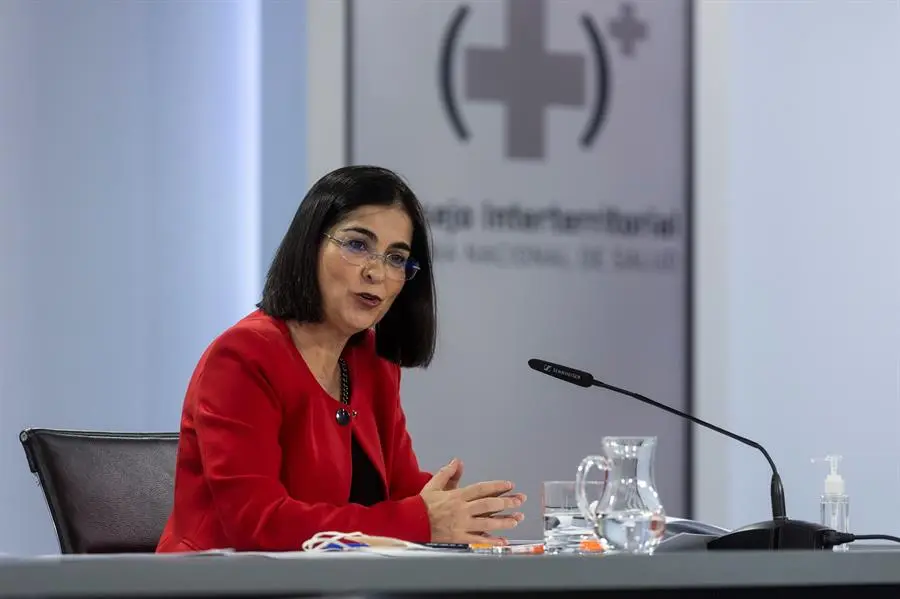 La ministra de Sanidad Carolina Darias, en una fotograf&iacute;a de archivo. EFE/Rodrigo Jim&eacute;nez