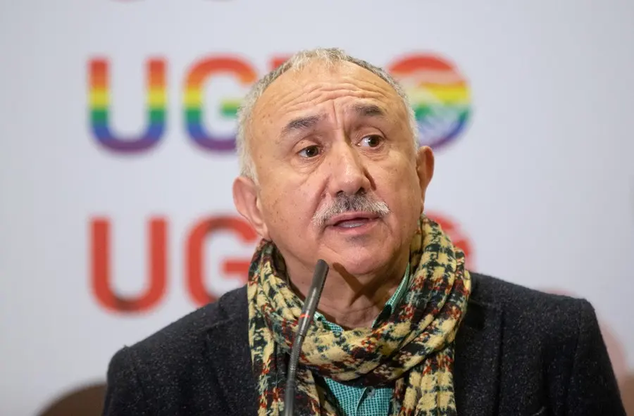 El secretario general del sindicato UGT, Pepe &Aacute;lvarez, en una imagen de archivo.