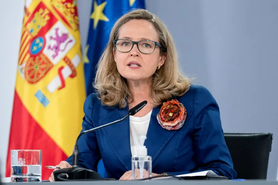 La vicepresidenta primera y ministra de Asuntos Econ&oacute;micos y Transformaci&oacute;n Digital, Nadia Calvi&ntilde;o.