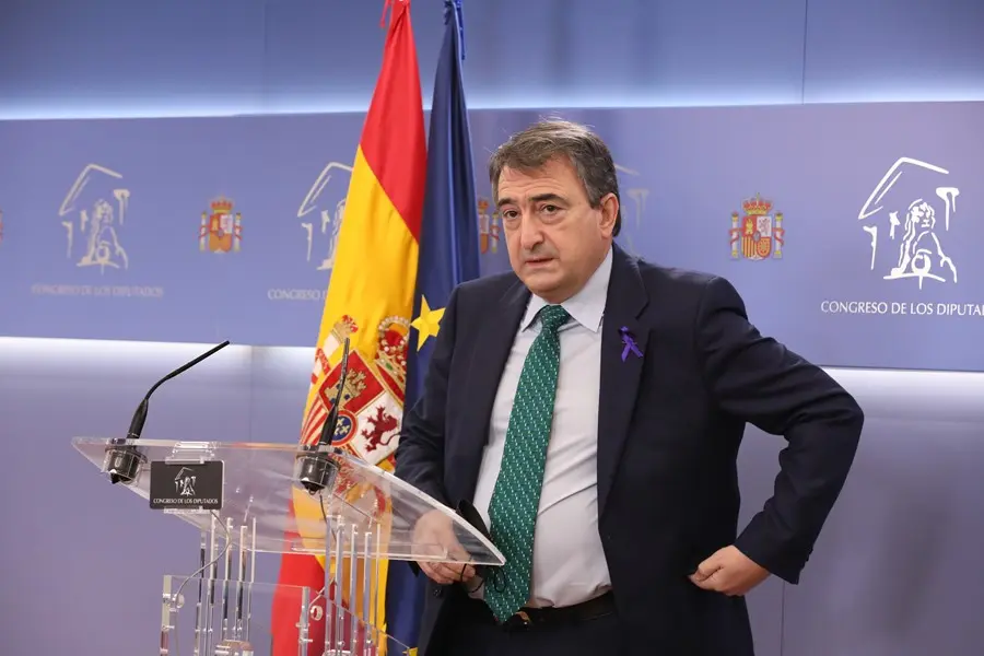 El portavoz del PNV en el Congreso de los Diputados, Aitor Esteban. / AEE