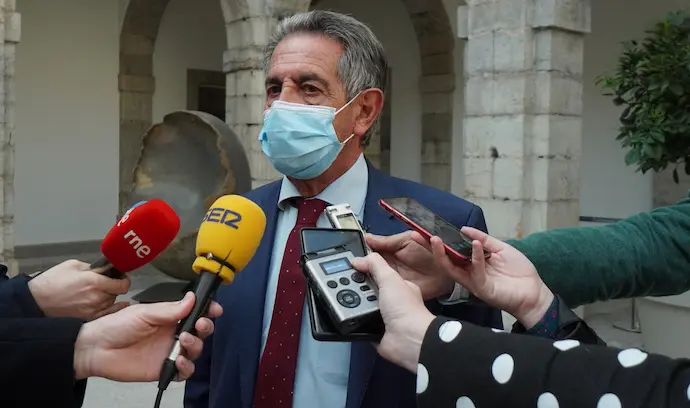 El presidente de Cantabria, M. A. Revilla. / ALERTA