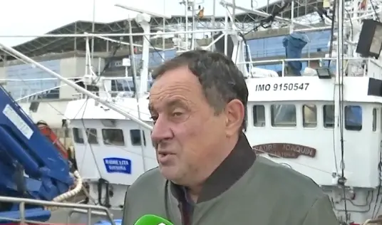 Miguel Fern&aacute;ndez Presidente de la Cofrad&iacute;a de Pescadores de Santo&ntilde;a.