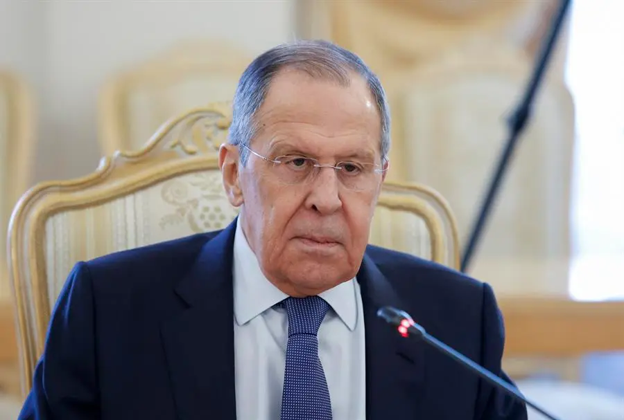 El ministro de Exteriores ruso, Sergu&eacute;i Lavrov, en una imagen de archivo.EFE/EPA/MAXIM SHEMETOV / POOL