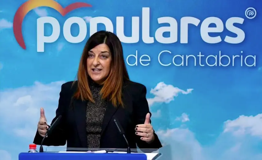 La presidenta del Partido Popular, Mar&iacute;a Jos&eacute; S&aacute;enz de Buruaga. / ALERTA