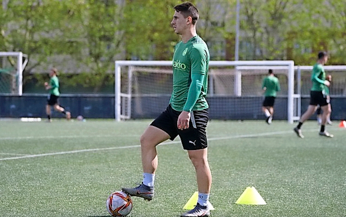 Es probable que Manu Justo sea la &uacute;nica baja para el partido del domingo. / real racing club