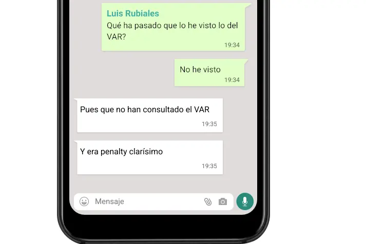Conversaci&oacute;n entre Rubiales y Piqu&eacute;.