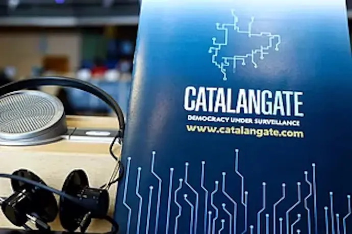 El independentismo denuncio el presunto espionaje en el Parlamento Europeo. KENZO TRIBOUILLARD AFP